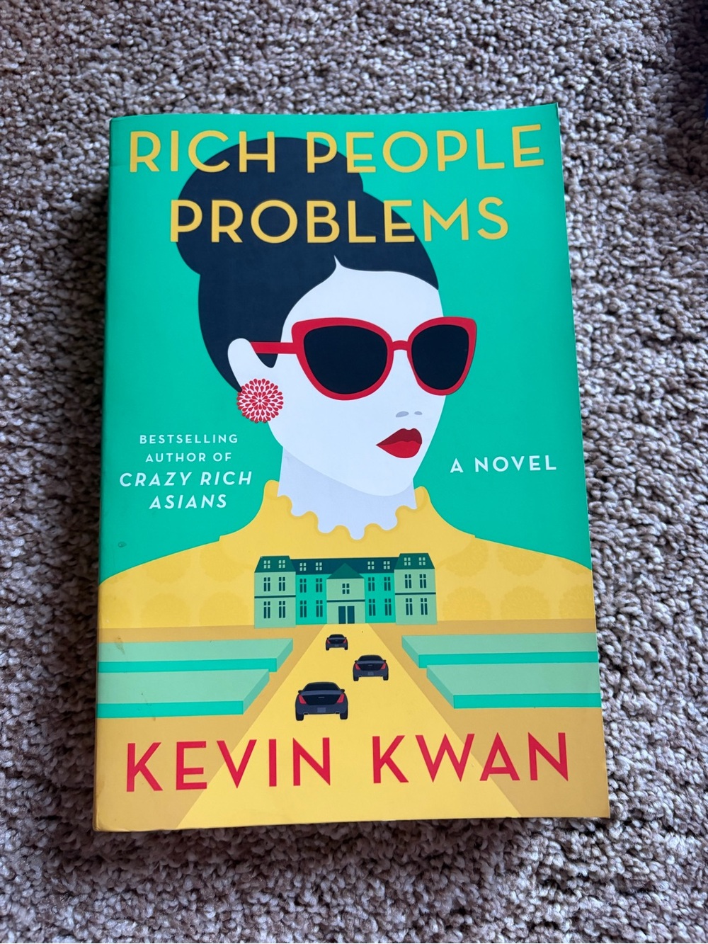 Green & Yellow Hardcover - Rich People Problems